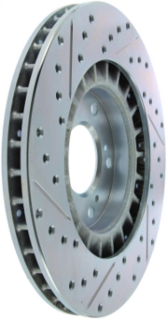Picture of StopTech Select Sport 2000-2009 Honda S2000 Slotted and Drilled Left Front Brake Rotor