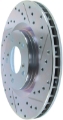 Picture of StopTech Select Sport 2000-2009 Honda S2000 Slotted and Drilled Left Front Brake Rotor