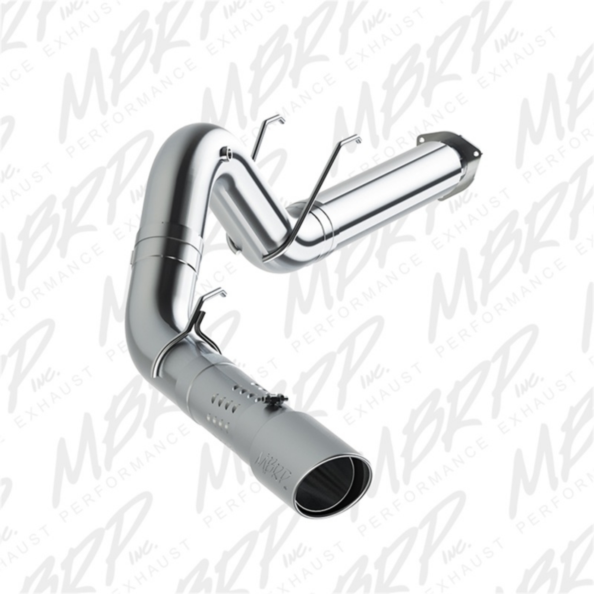 Picture of MBRP 17-19 Ford F250-350-450 6-7L Ex- Reg Cab 5in Filter Back Single Tip Aluminized Exhaust System