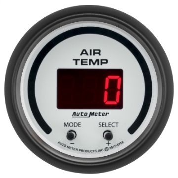 Picture of Autometer Phantom 2-1-16in 0-300 Degree F Digital Dual Air Temp Gauge