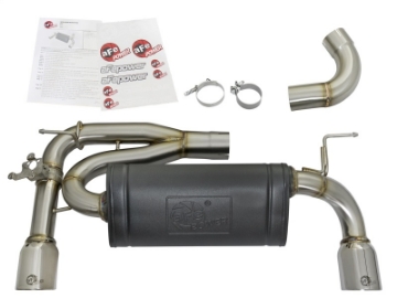 Picture of aFe MACHForce XP Exhausts Axle-Back 12-15 BMW 335i 3-0T SS w-Polished Tips