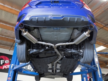 Picture of aFe POWER Takeda 16-17 Honda Civic I4-1-5L t 2-5-2-25in 304 SS CB Dual-Exit Exhaust Blue Tips