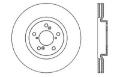 Picture of StopTech 07-08 Acura MDX SportStop Slotted & Drilled Left Front Rotor