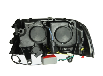 Picture of ANZO Projector Headlights With Halo Chrome 97-04 Dodge Dakota