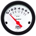 Picture of Autometer Phantom 2-1-16in 0-7 BAR Electric Oil Pressure Gauge