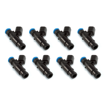 Picture of Injector Dynamics ID1050X Injectors 14mm Black Adaptor Bottom Set of 8