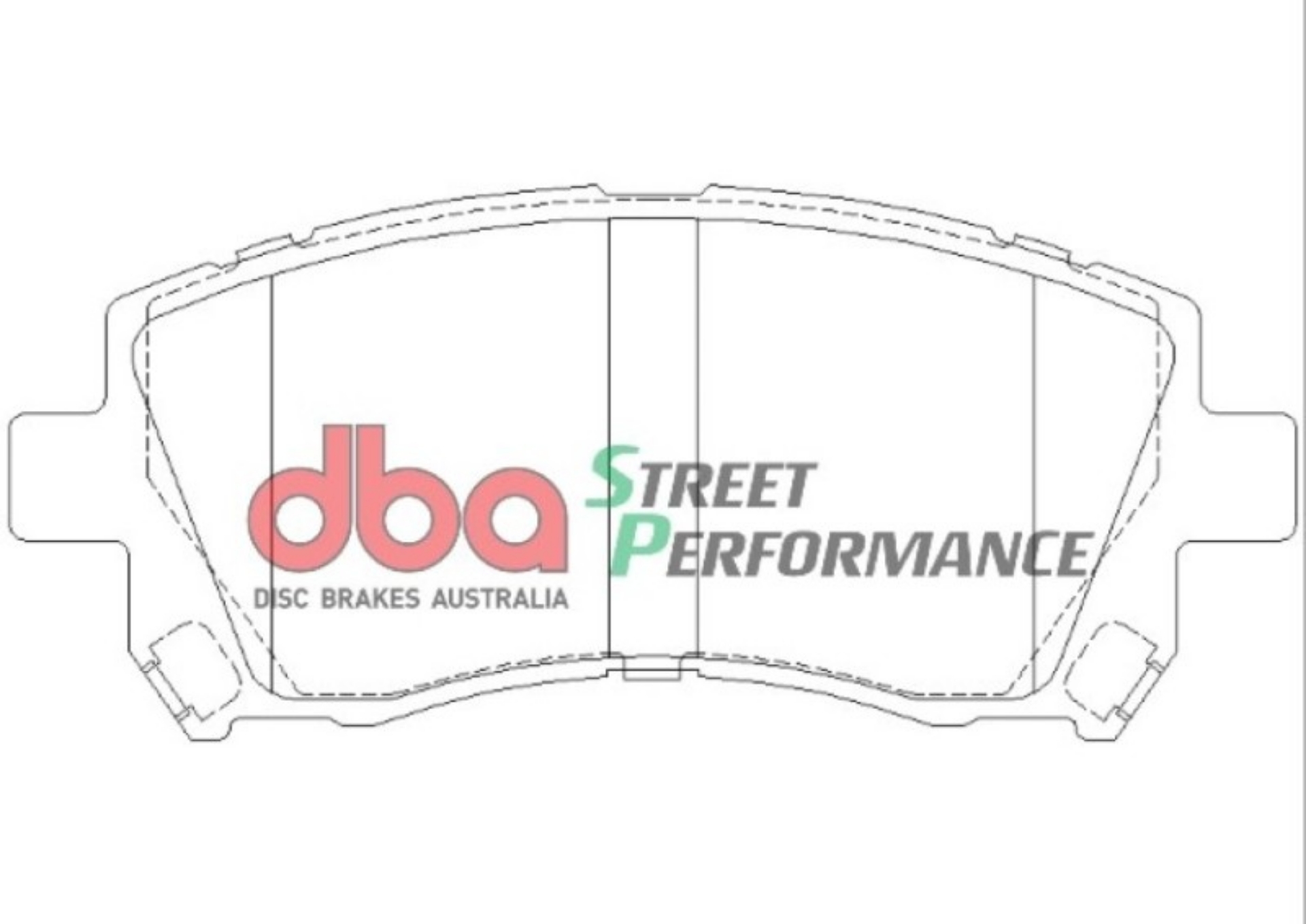 Picture of DBA 02-03 Subaru WRX - 98-01 Subaru Impreza SP500 Front Brake Pads