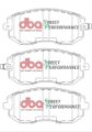 Picture of DBA 03-05 Subaru WRX - 08 Subaru WRX SP500 Front Brake Pads