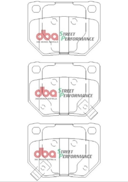 Picture of DBA 06-07 Subaru WRX SP500 Rear Brake Pads