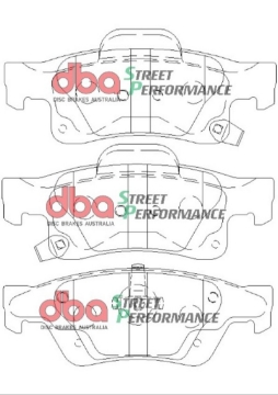 Picture of DBA 10-15 Camaro SP500 Front Brake Pads