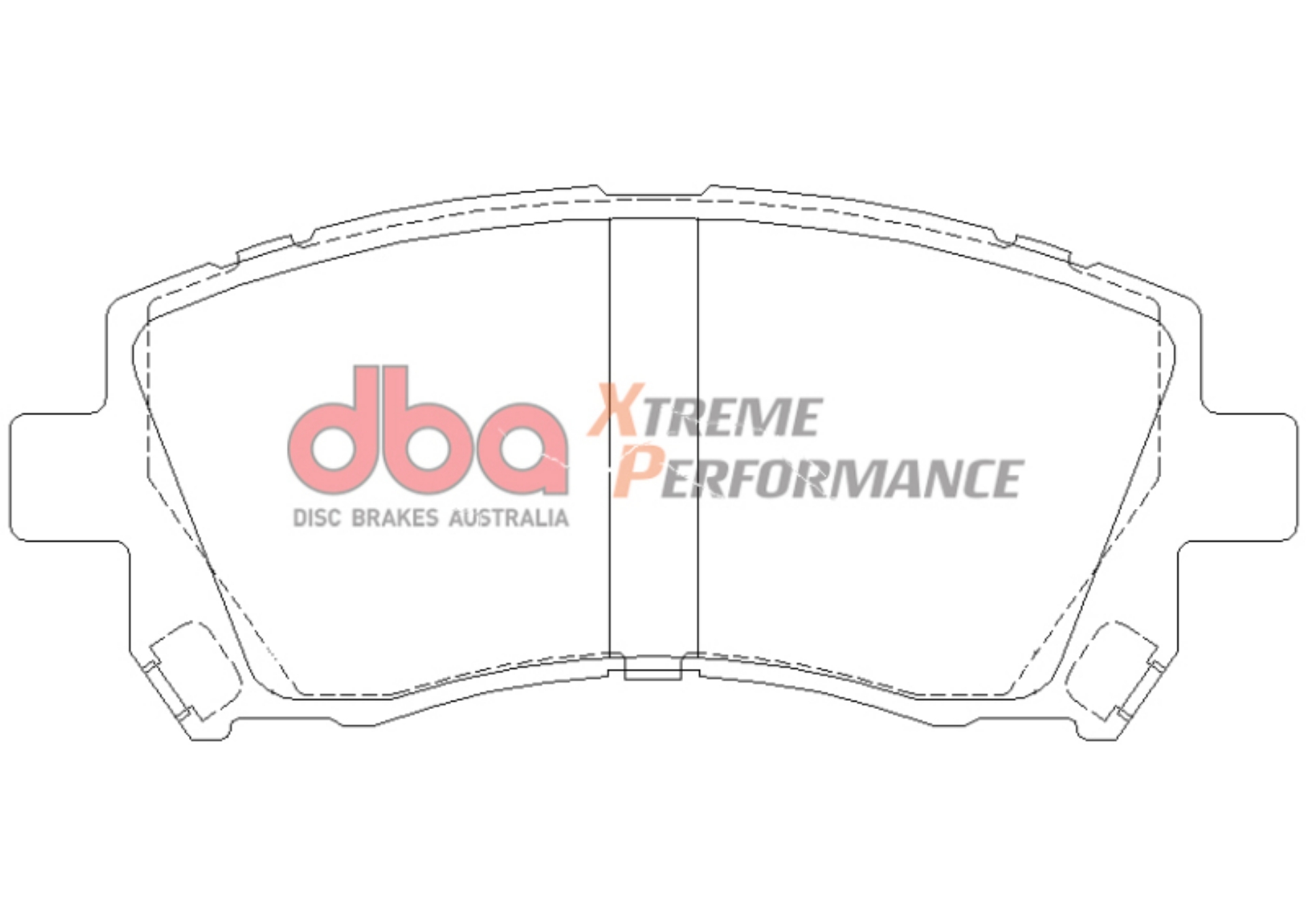 Picture of DBA 02-03 Subaru WRX - 98-01 Subaru Impreza XP650 Front Brake Pads