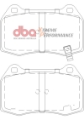 Picture of DBA 03-07 G35 w- Brembo XP650 Front Brake Pads