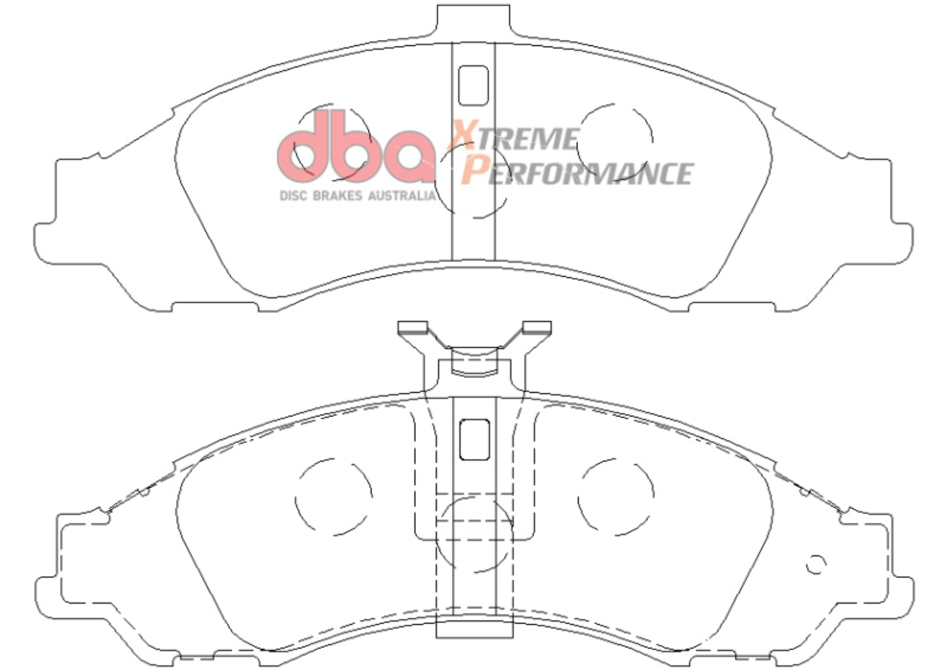Picture of DBA 04 Pontiac GTO XP650 Front Brake Pads
