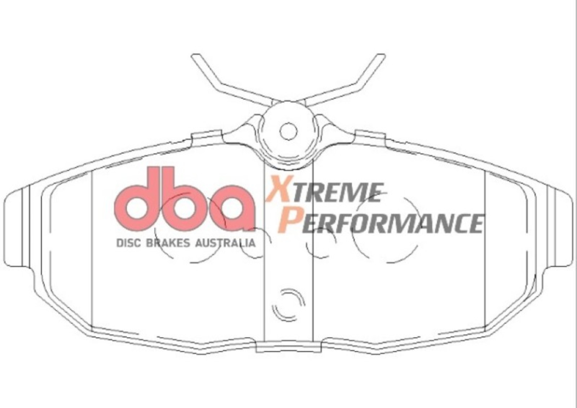 Picture of DBA 05-07 Ford Mustang GT - V6 XP650 Rear Brake Pads