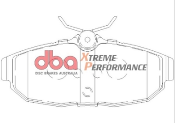 Picture of DBA 05-07 Ford Mustang GT - V6 XP650 Rear Brake Pads