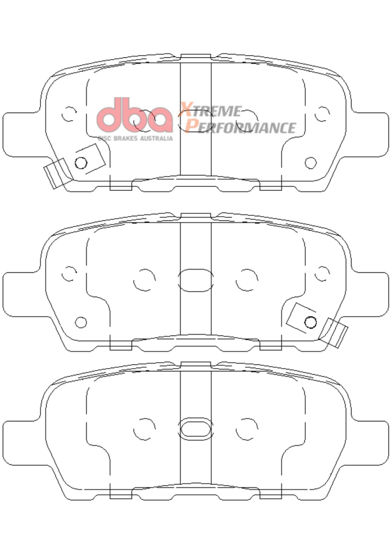 Picture of DBA 07-13 Nissan Sentra XP650 Rear Brake Pads
