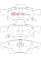 Picture of DBA 10-15 Camaro XP650 Front Brake Pads