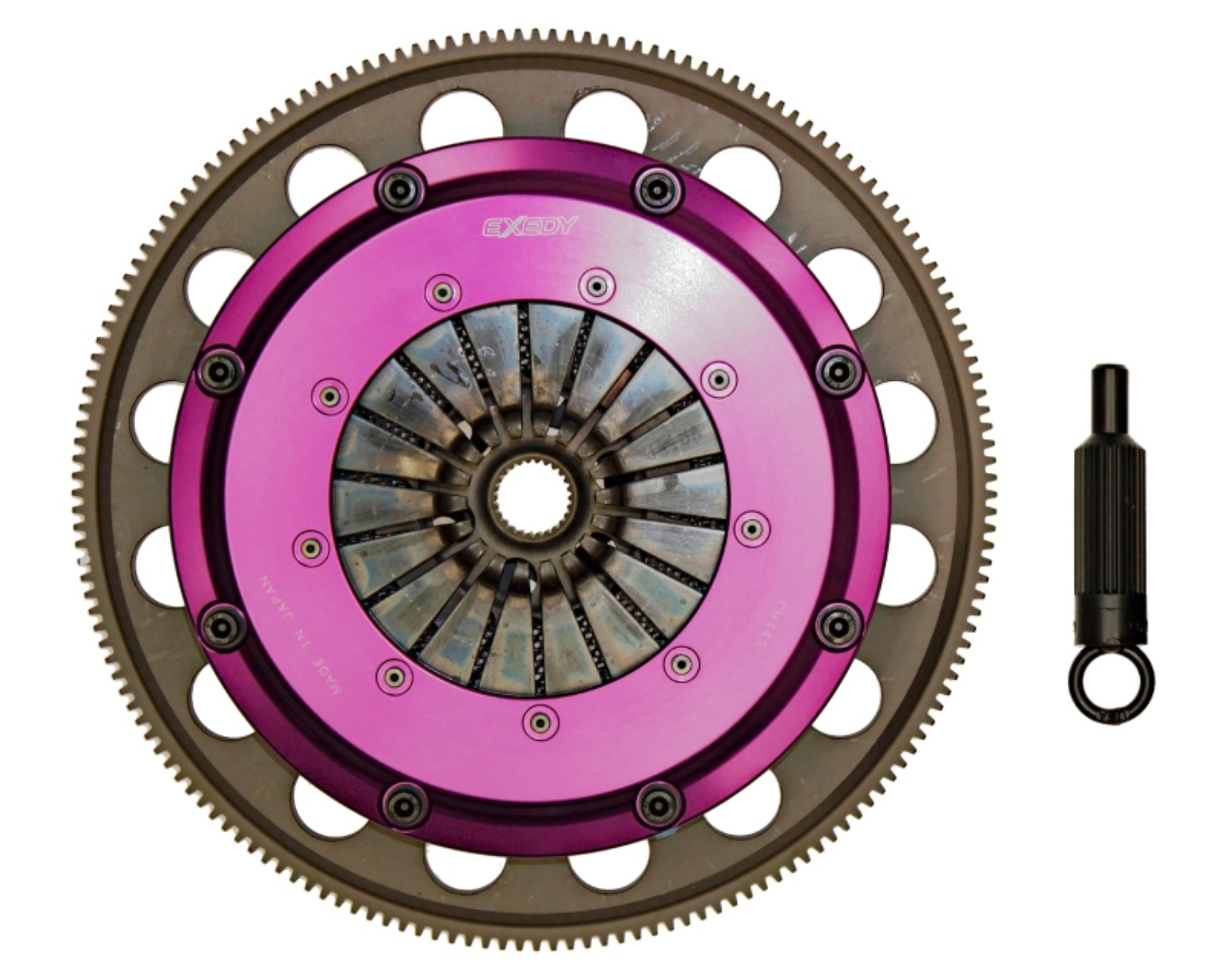 Picture of Exedy 2010-2015 Chevrolet Camaro SS V8 Hyper Triple Carbon-R Clutch Rigid Disc Push Type Cover