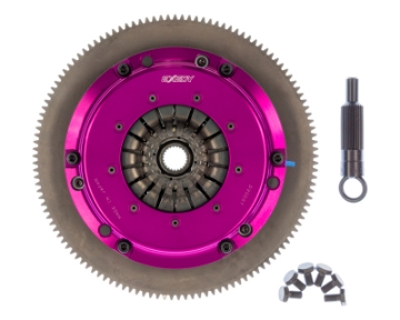 Picture of Exedy 1986-1989 Mazda RX-7 R2 Hyper Single Carbon-D Clutch Sprung Center Disc Push Type Cover