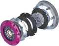 Picture of Exedy 1989-1993 Nissan Skyline GTR L6 Hyper Twin Carbon-D Clutch Sprung Center Disc Push Type Cover