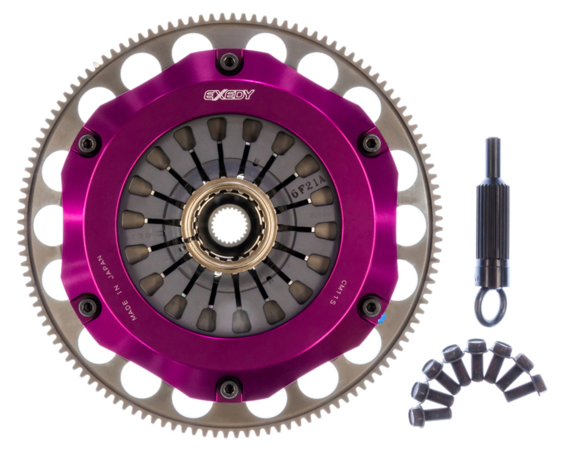 Picture of Exedy 2005-2005 Saab 9-2X Aero H4 Hyper Twin Carbon-R Clutch Rigid Disc Pull Type Cover