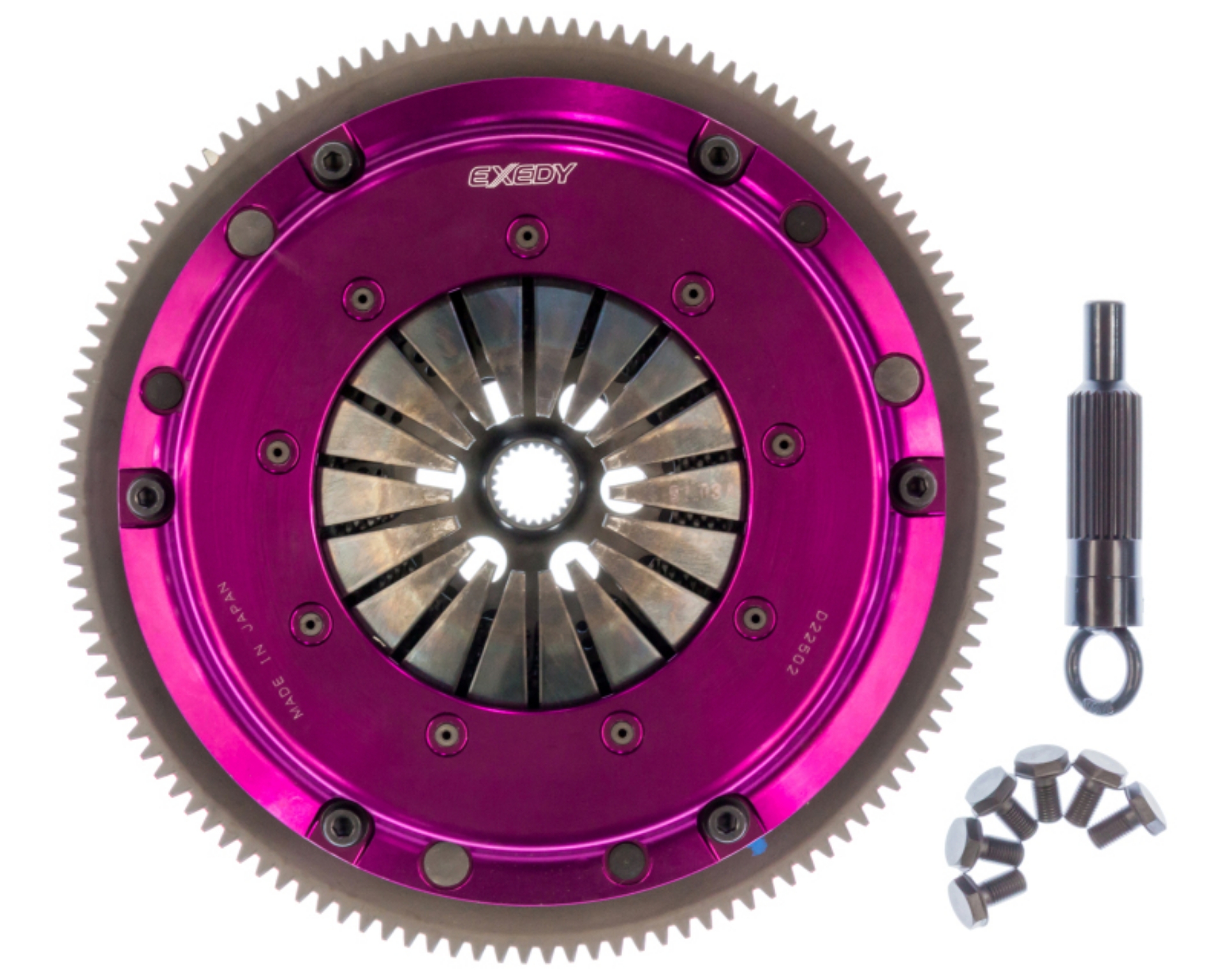 Picture of Exedy 1986-1989 Mazda RX-7 R2 Hyper Single Carbon-R Clutch Rigid Disc Push Type Cover