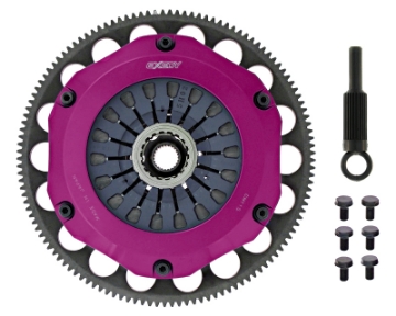 Picture of Exedy 1993-1995 Mazda RX-7 R2 Hyper Triple Carbon-R Clutch Rigid Disc Pull Type Cover For MZAK102