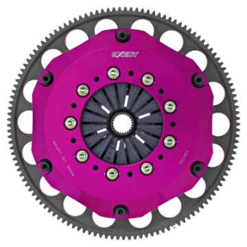 Picture of Exedy 1986-1989 Mazda RX-7 R2 Hyper Twin Carbon-R Clutch Rigid Disc Push Type Cover