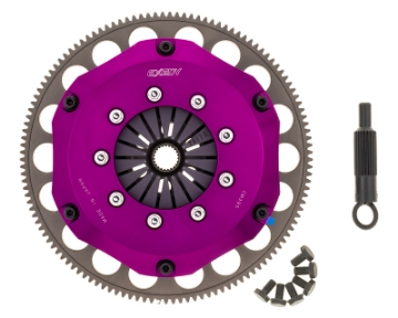 Picture of Exedy 1986-1989 Mazda RX-7 R2 Hyper Twin Carbon-R Clutch Rigid Disc Push Type Cover
