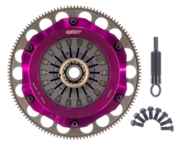 Picture of Exedy 2005-2005 Saab 9-2X Aero Hyper Compe-R Twin Cerametallic Clutch Rigid Center Disc Pull Type