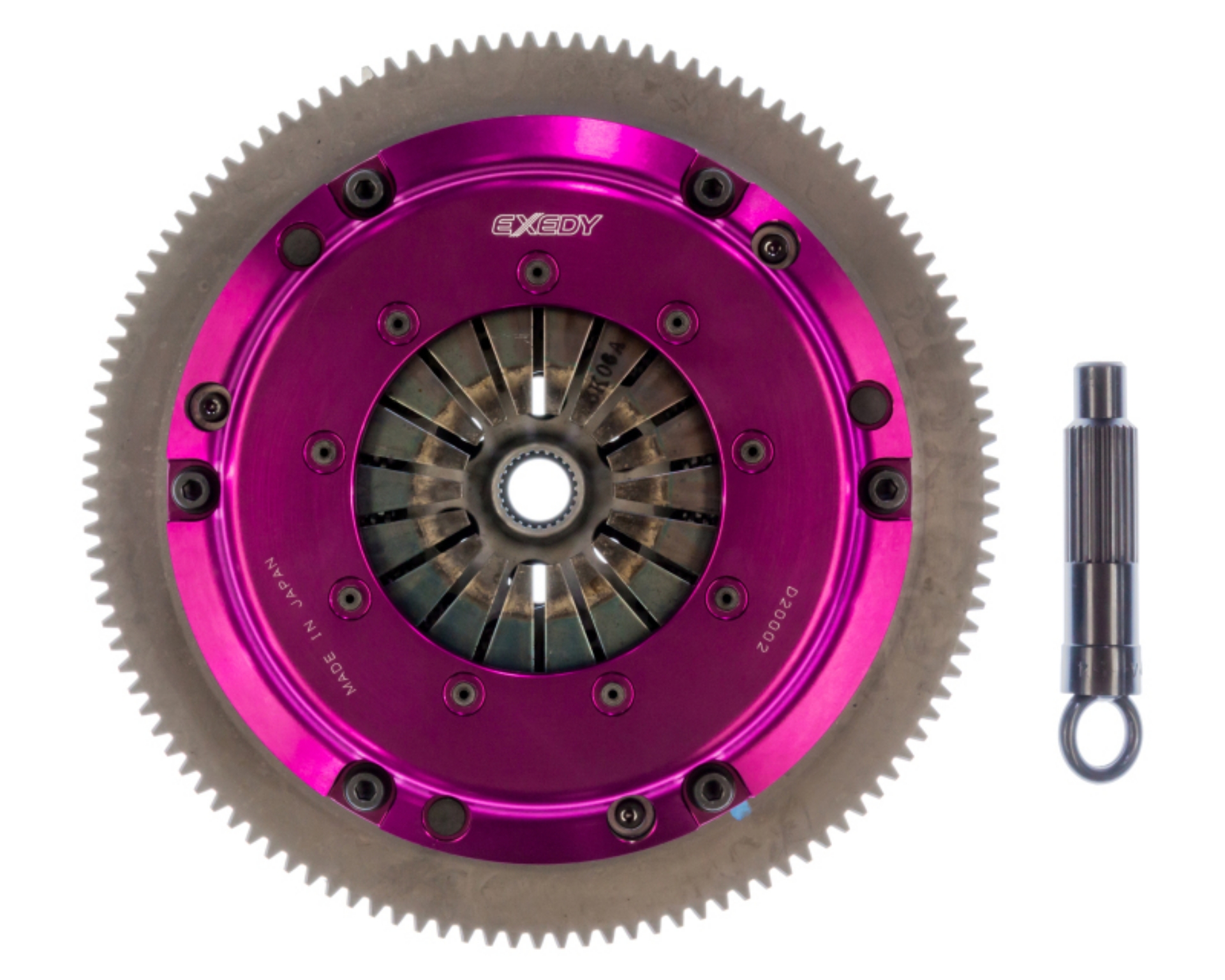 Picture of Exedy 1993-1996 Honda Prelude Vtec L4 Hyper Single Carbon-R Clutch Rigid Disc Push Type Cover