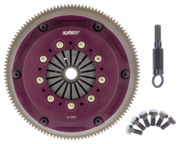 Picture of Exedy 1989-1998 Nissan 240SX L4 Hyper Triple Cerametallic Clutch Rigid Disc Push Type Cover