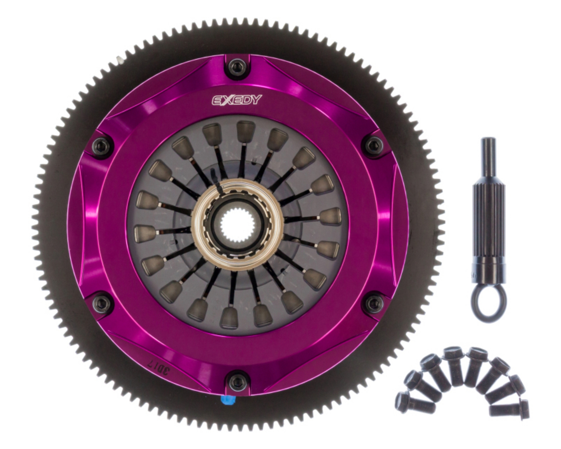 Picture of Exedy 2005-2005 Saab 9-2X Aero H4 Hyper Twin Cerametallic Clutch Sprung Center Disc Pull Type Cover
