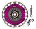 Picture of Exedy 2004-2014 Subaru Impreza WRX STI H4 Hyper Compe-D Twin Cerametallic Clutch Sprung Center Disc