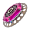 Picture of Exedy 2004-2014 Subaru Impreza WRX STI H4 Hyper Compe-D Twin Cerametallic Clutch Sprung Center Disc