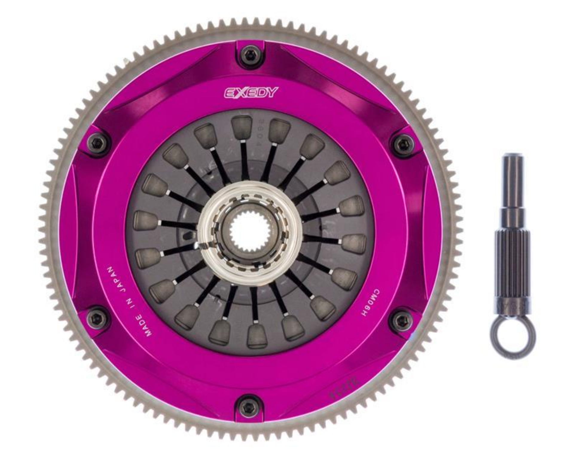 Picture of Exedy 2008-2015 Mitsubishi Lancer Evolution GSR L4 Hyper Triple Cerametallic Clutch Rigid Disc