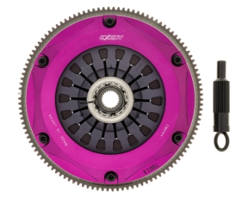 Picture of Exedy 2008-2015 Mitsubishi Lancer Evolution GSR L4 Hyper Triple Cerametallic Clutch Rigid Disc