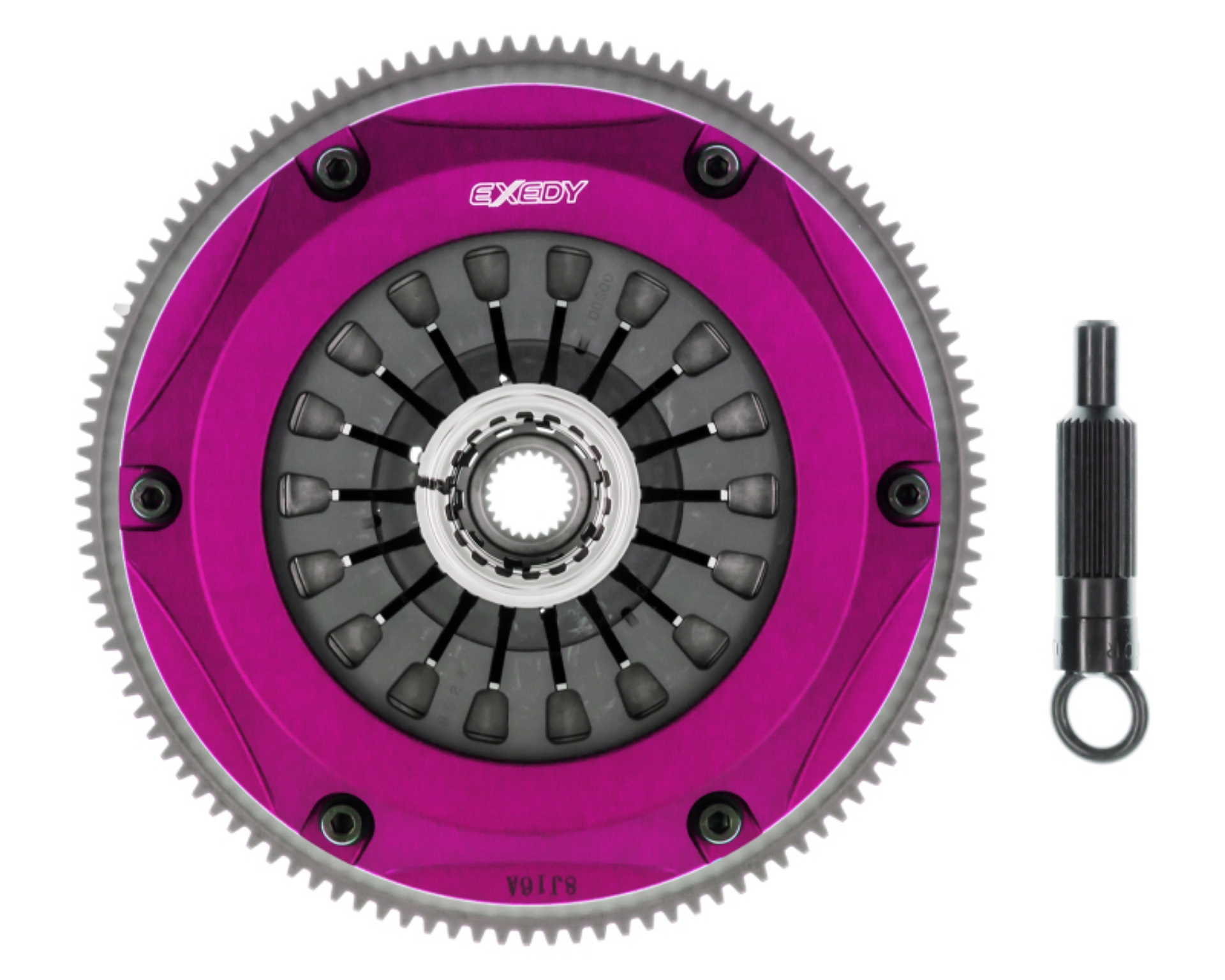 Picture of Exedy 2008-2015 Mitsubishi Lancer Evolution GSR L4 Hyper Triple Cerametallic Clutch Rigid Disc
