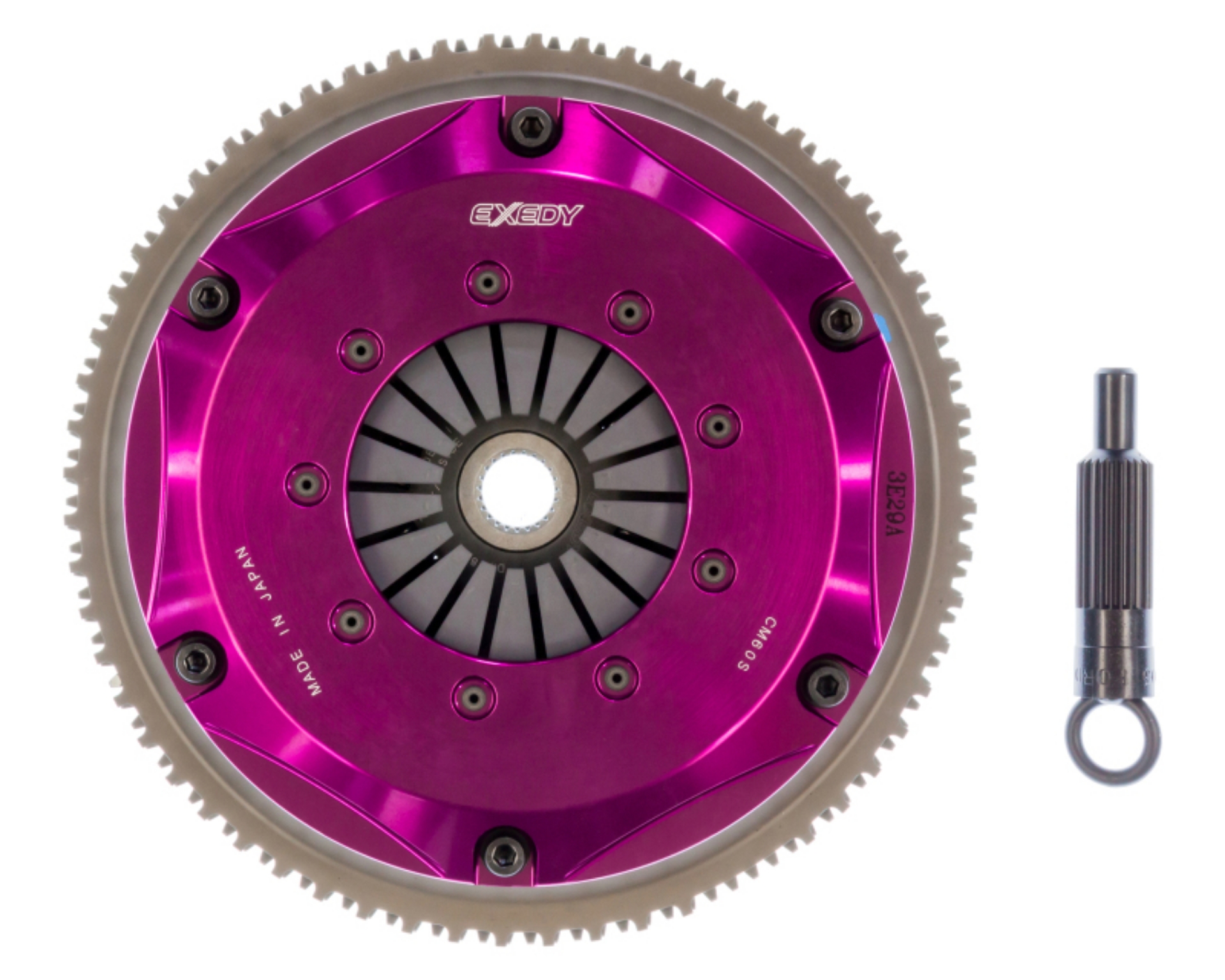 Picture of Exedy 2010-2012 Hyundai Genesis Coupe L4 Hyper Twin Cerametallic Clutch Sprung Center Disc