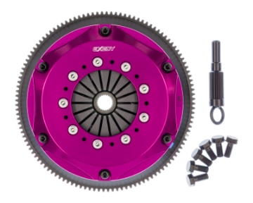 Picture of Exedy 1989-1993 Nissan Skyline GTR L6 Hyper Twin Cerametallic Clutch Sprung Center Disc Push Type