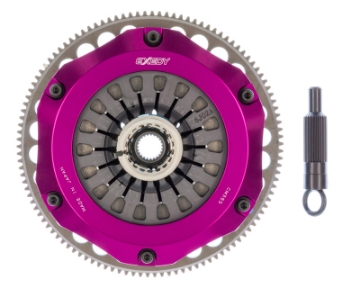 Picture of Exedy 2008-2015 Mitsubishi Lancer Evolution GSR L4 Hyper Compe-R Twin Cerametallic Clutch Rigid