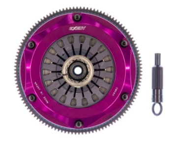 Picture of Exedy 1996-2006 Mitsubishi Lancer Evolution L4 Hyper Twin Cerametallic Clutch Sprung