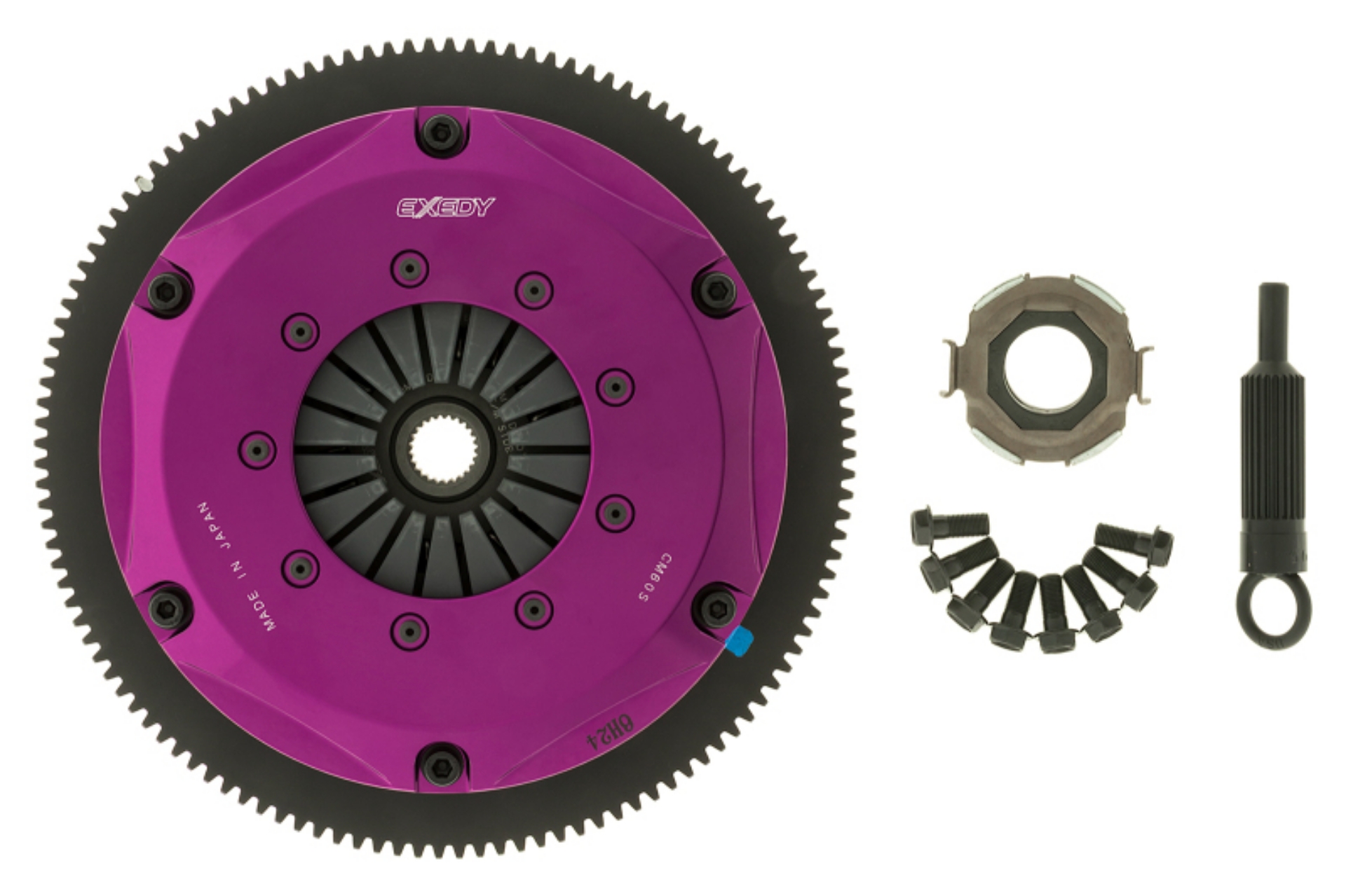 Picture of Exedy 2013-2016 Scion FR-S H4 Hyper Twin Cerametallic Clutch Sprung Center Disc Push Type Cover