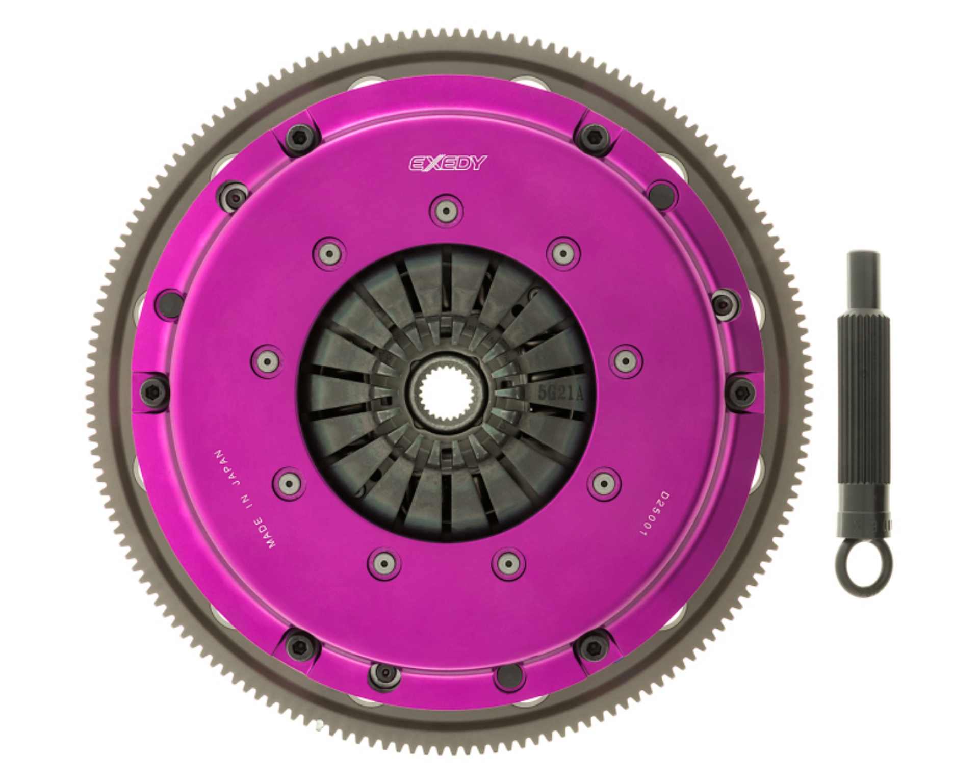 Picture of Exedy 2011-2016 Ford Mustang V8 Hyper Single Clutch Sprung Center Disc Push Type Cover