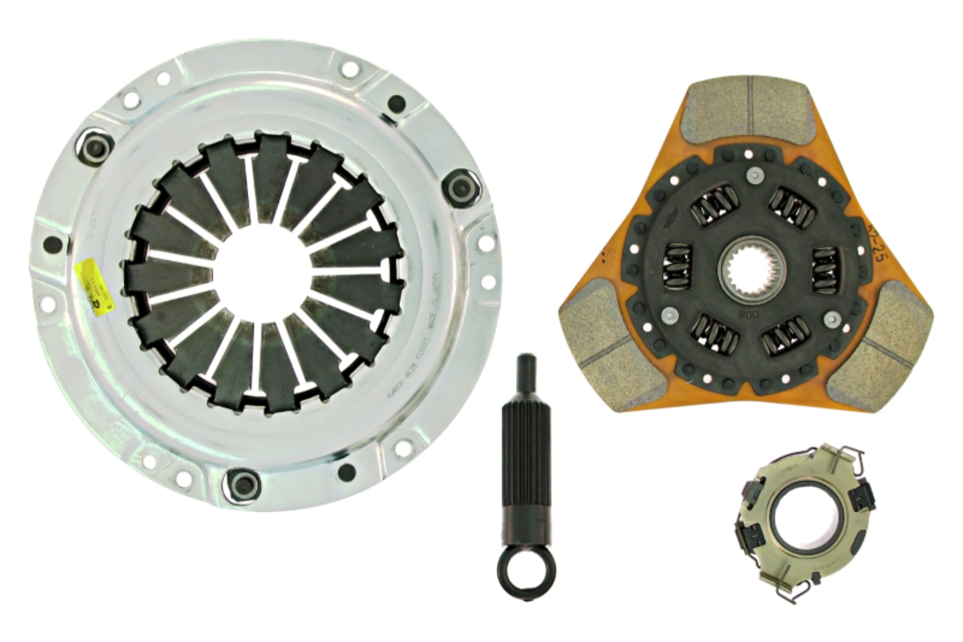 Picture of Exedy 1988-1989 Toyota MR2 Super Charged L4 Stage 2 Cerametallic Clutch Thick Disc