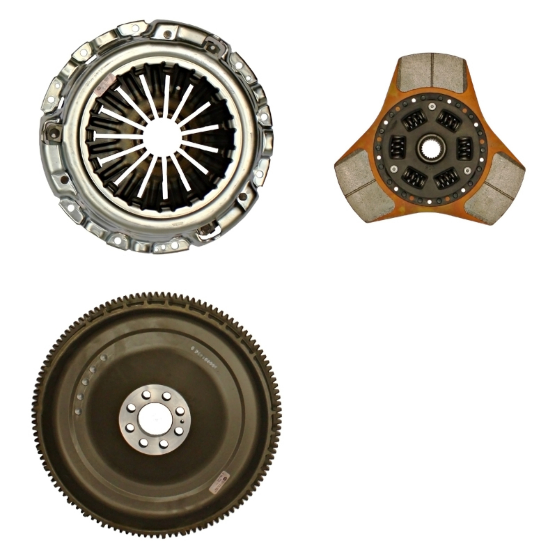 Picture of Exedy 2007-2008 Infiniti G35 V6 Stage 2 Cerametallic Clutch Thick Disc Includes NF05 Flywheel