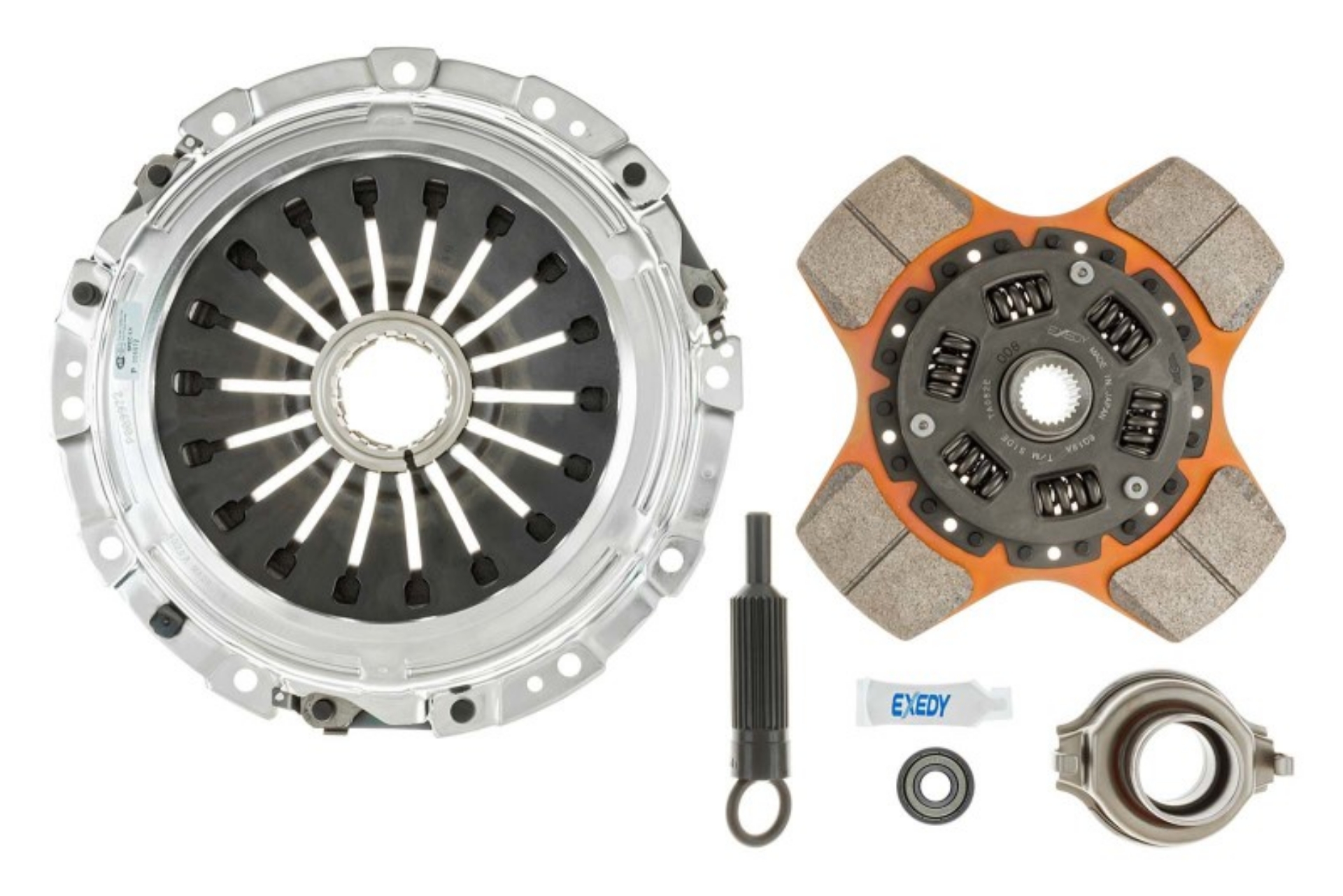 Picture of Exedy 2004-2014 Subaru Impreza WRX STI H4 Stage 2 Cerametallic Clutch 4 Puck Disc