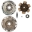 Picture of Exedy 1998-2002 Chevrolet Camaro Z28 V8 Stage 2 Cerametallic Clutch 6 Puck Disc Includes GF502A FW