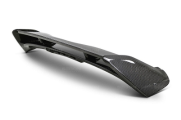 Picture of Seibon 2015-2017 Ford Focus ST-RS Hatchback Carbon Fiber Rear Spoiler 3rd Brake Light Not Included