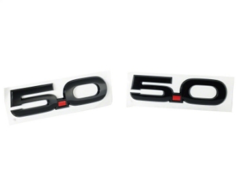 Picture of Ford Racing 15-17 Ford Mustang 5-0L Fender Emblem Black